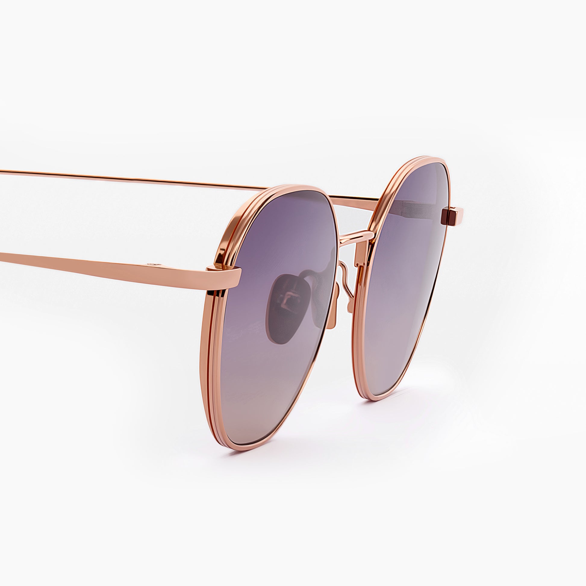 Rose gold/Gradually grey