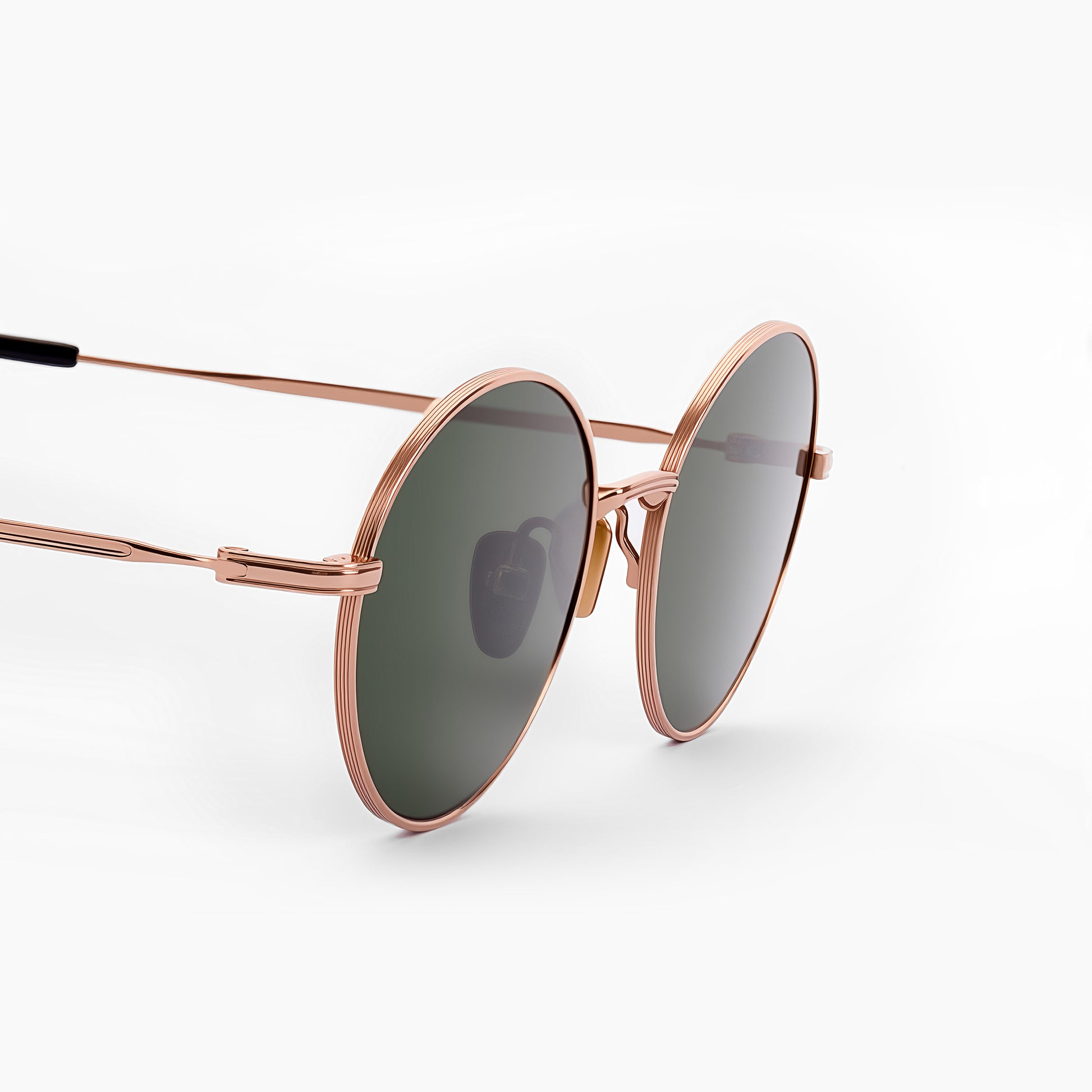 Rose gold/Green