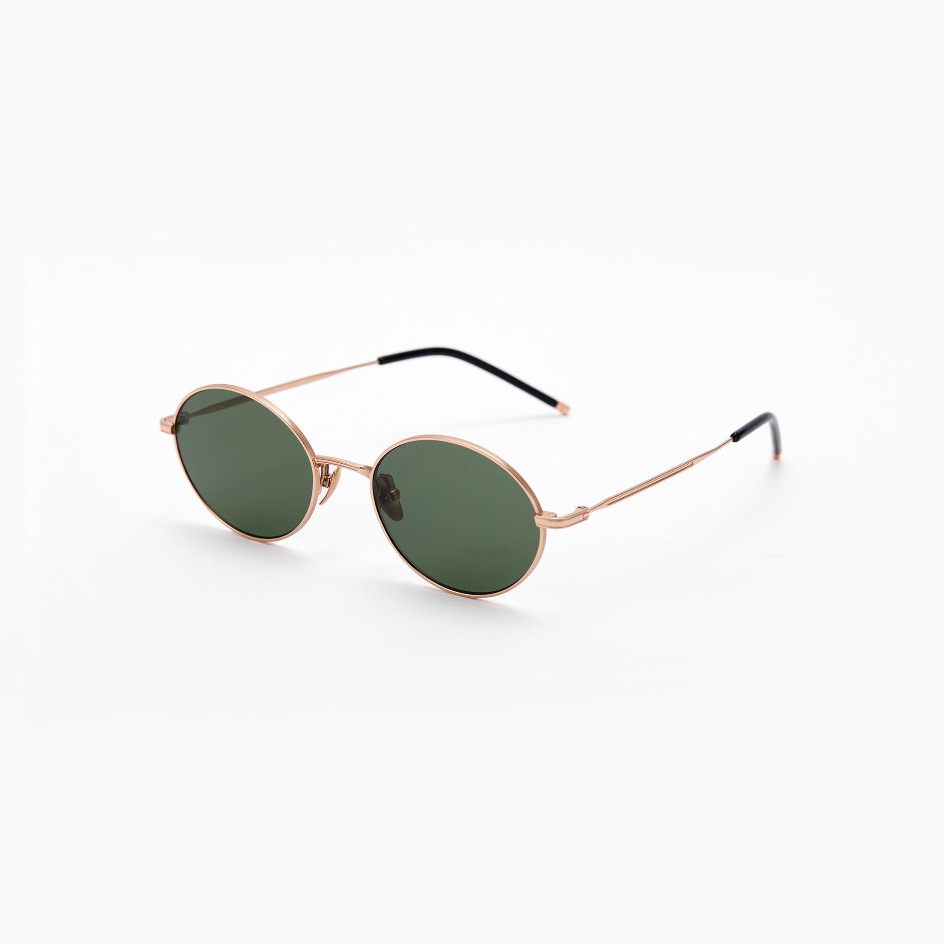 Rose gold/Green