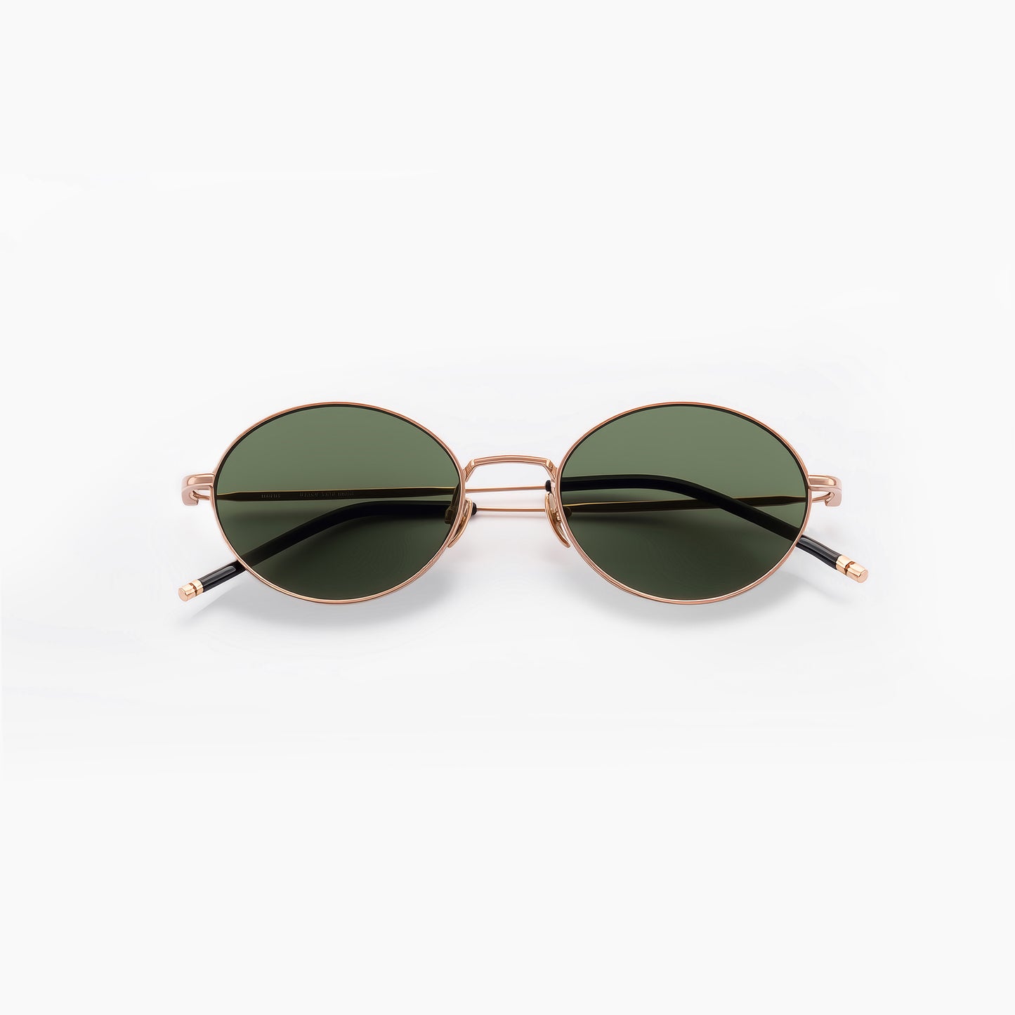 Rose gold/Green