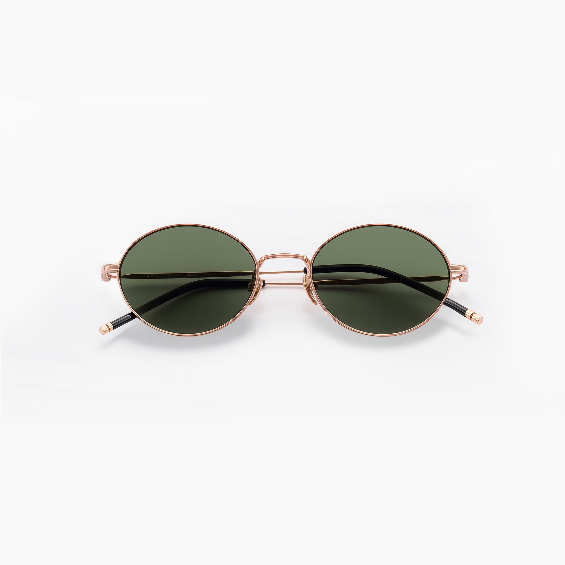 Rose gold/Green